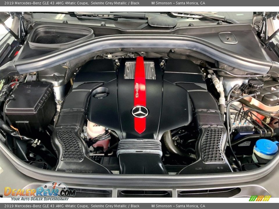 2019 Mercedes-Benz GLE 43 AMG 4Matic Coupe 3.0 Liter AMG DI biturbo DOHC 24-Valve VVT V6 Engine Photo #9