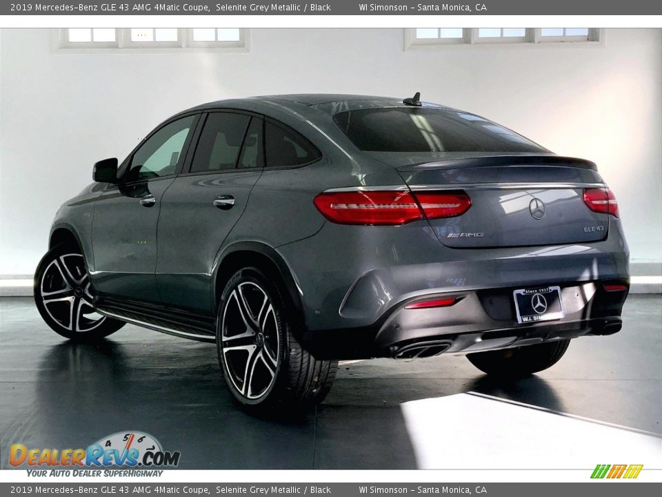 2019 Mercedes-Benz GLE 43 AMG 4Matic Coupe Selenite Grey Metallic / Black Photo #10