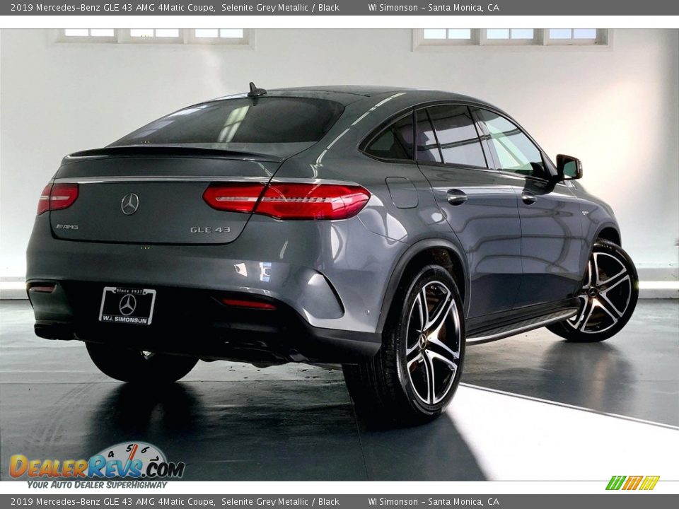 2019 Mercedes-Benz GLE 43 AMG 4Matic Coupe Selenite Grey Metallic / Black Photo #13