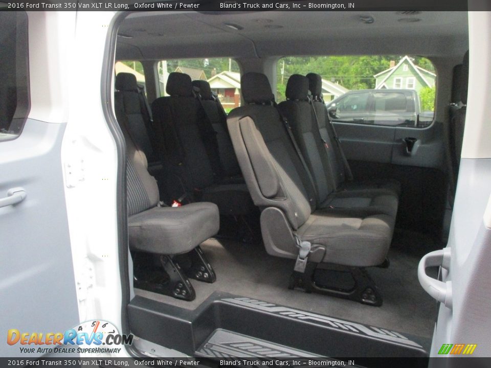 Rear Seat of 2016 Ford Transit 350 Van XLT LR Long Photo #22