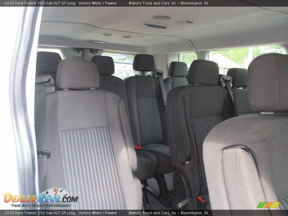 Rear Seat of 2016 Ford Transit 350 Van XLT LR Long Photo #23