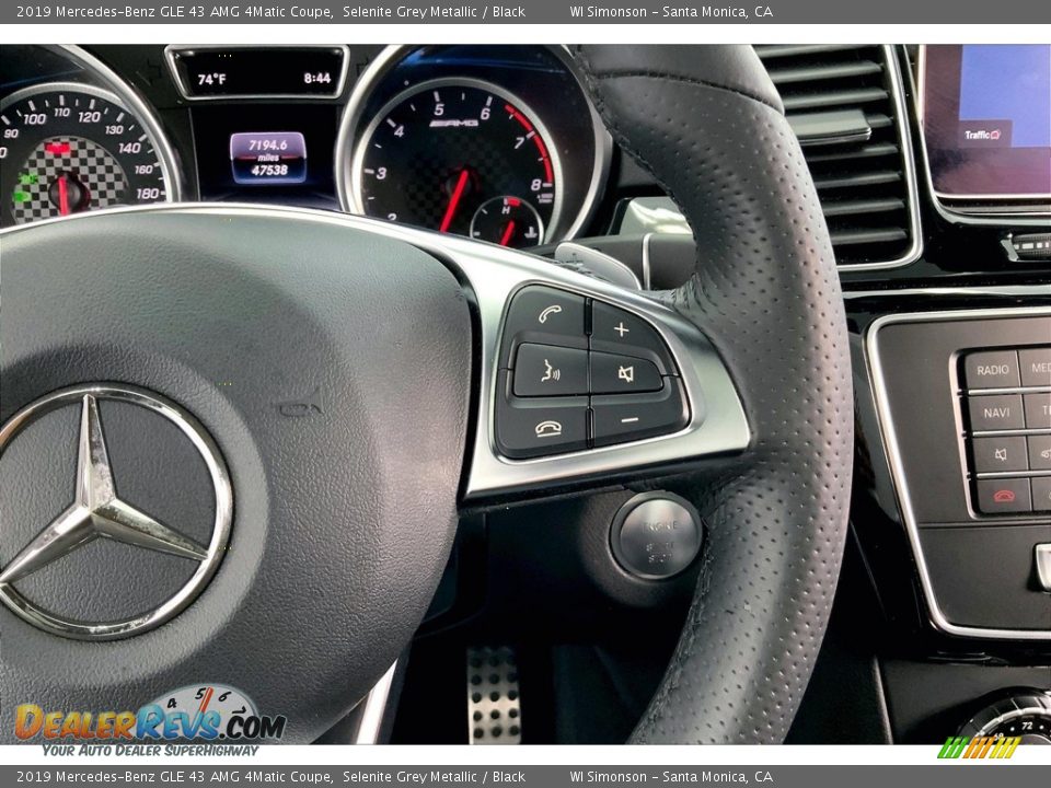 2019 Mercedes-Benz GLE 43 AMG 4Matic Coupe Steering Wheel Photo #22