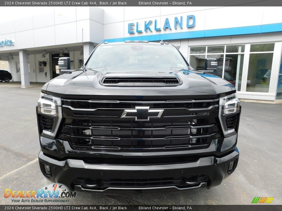 2024 Chevrolet Silverado 2500HD LTZ Crew Cab 4x4 Black / Jet Black Photo #3