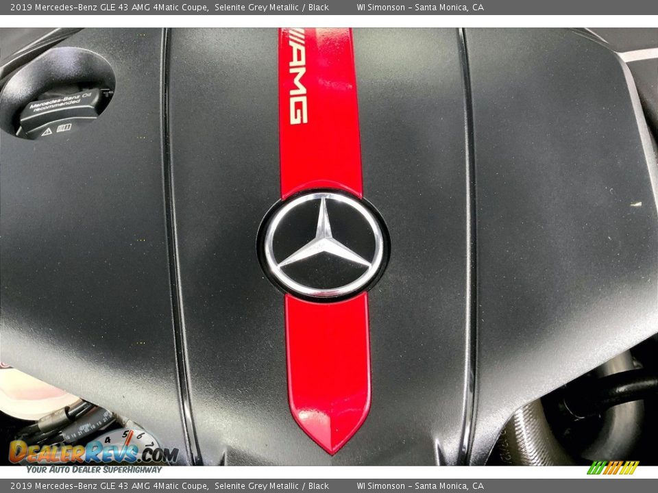 2019 Mercedes-Benz GLE 43 AMG 4Matic Coupe Selenite Grey Metallic / Black Photo #32