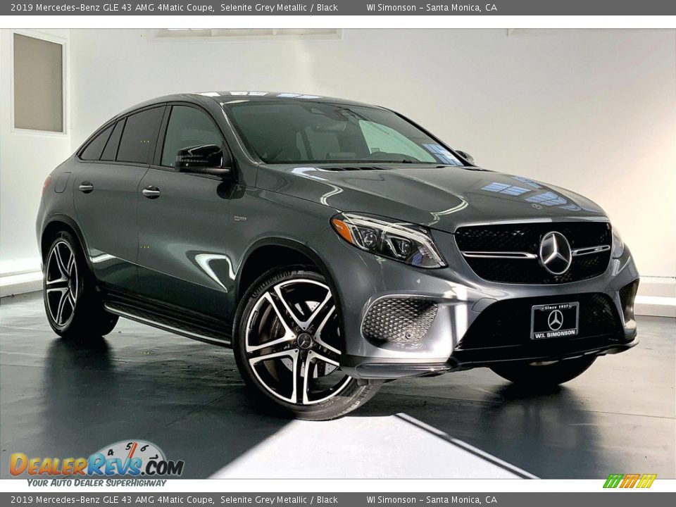 2019 Mercedes-Benz GLE 43 AMG 4Matic Coupe Selenite Grey Metallic / Black Photo #34