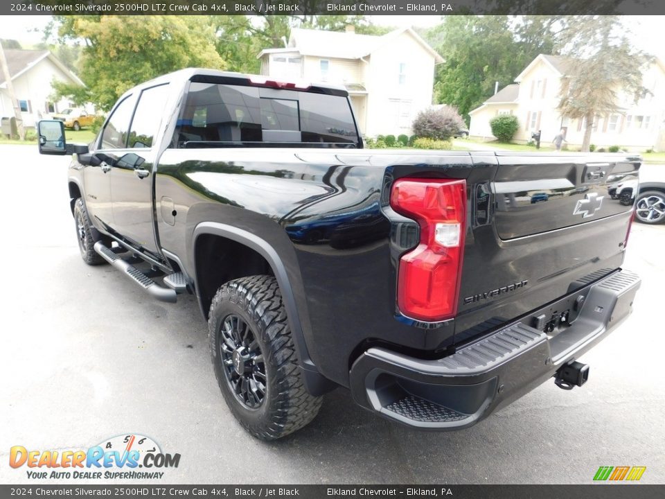 2024 Chevrolet Silverado 2500HD LTZ Crew Cab 4x4 Black / Jet Black Photo #11