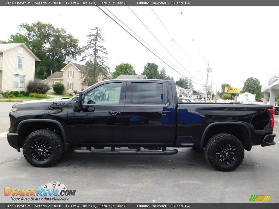 2024 Chevrolet Silverado 2500HD LTZ Crew Cab 4x4 Black / Jet Black Photo #12