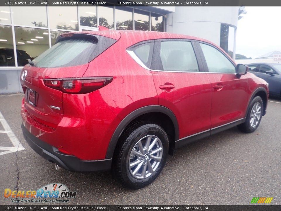 2023 Mazda CX-5 S AWD Soul Red Crystal Metallic / Black Photo #2