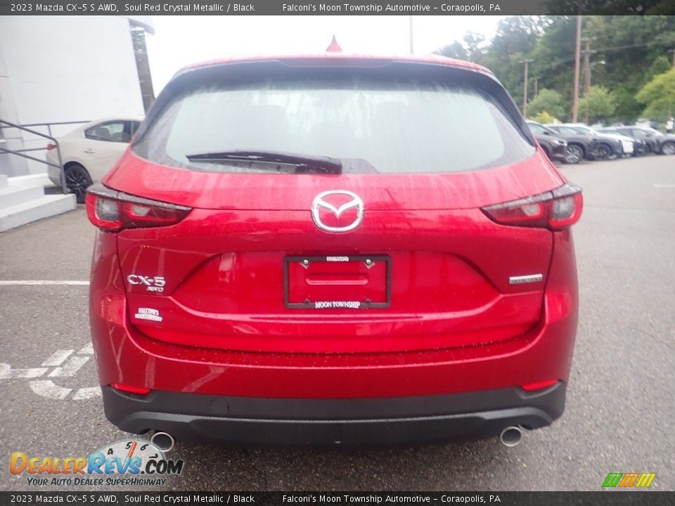 2023 Mazda CX-5 S AWD Soul Red Crystal Metallic / Black Photo #3