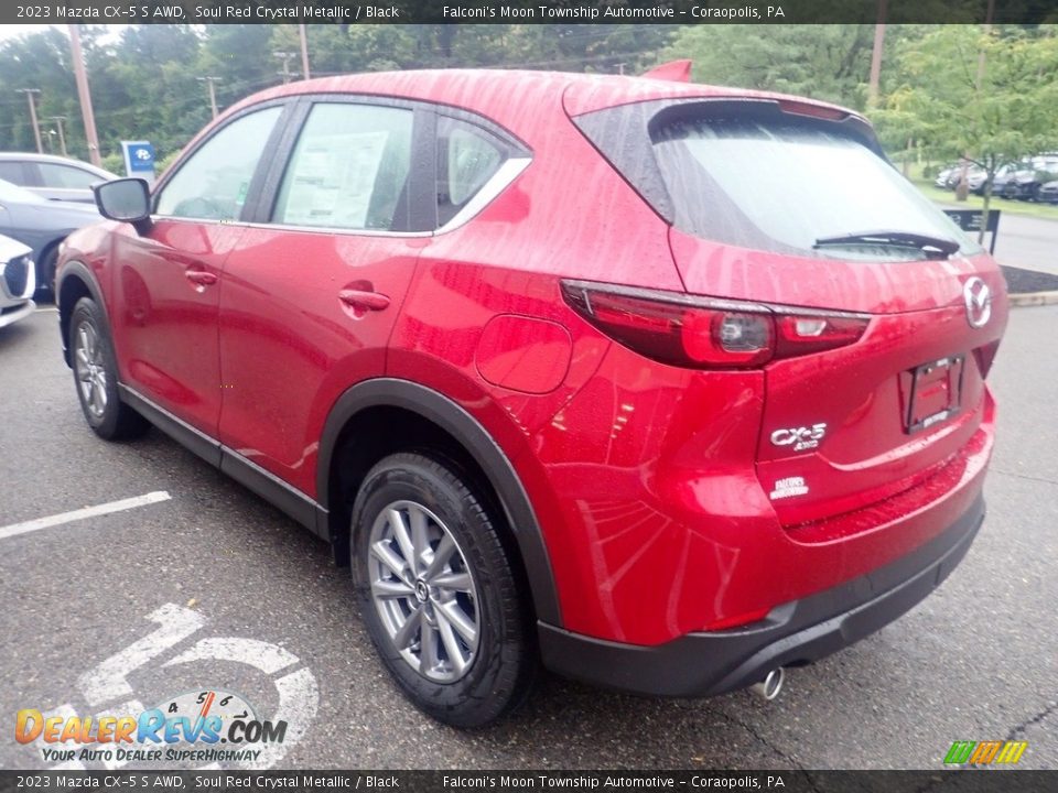 2023 Mazda CX-5 S AWD Soul Red Crystal Metallic / Black Photo #5