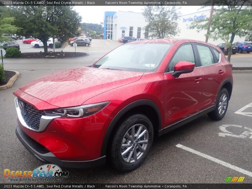 2023 Mazda CX-5 S AWD Soul Red Crystal Metallic / Black Photo #7