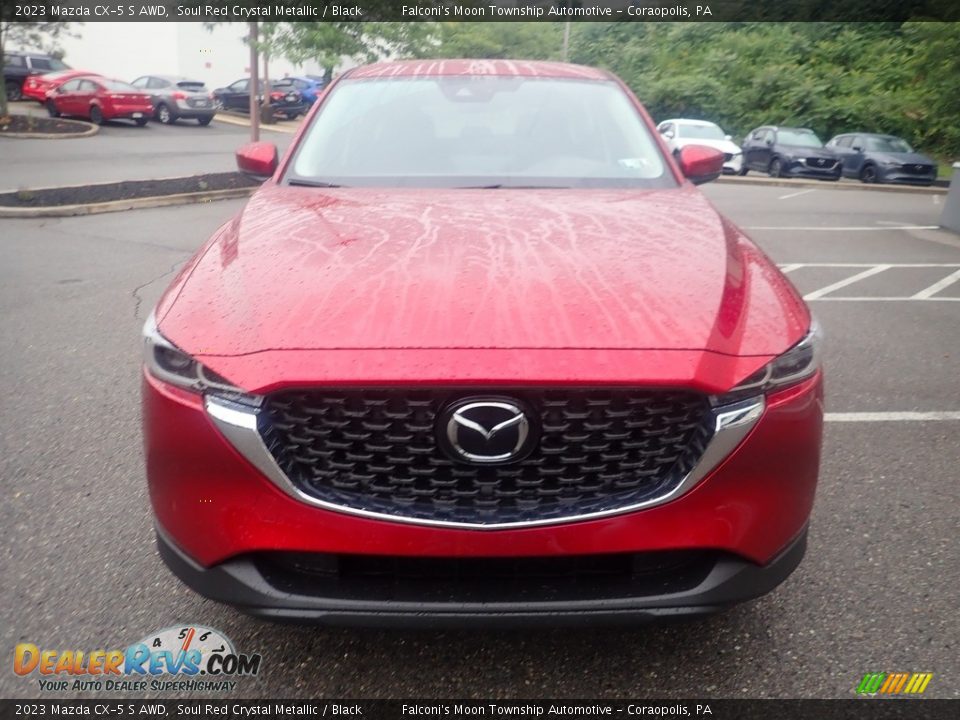 2023 Mazda CX-5 S AWD Soul Red Crystal Metallic / Black Photo #8