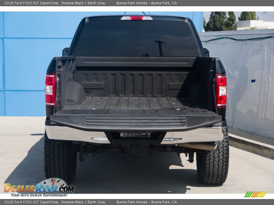 2018 Ford F150 XLT SuperCrew Shadow Black / Earth Gray Photo #10