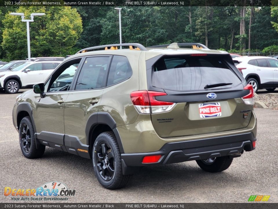 2023 Subaru Forester Wilderness Autumn Green Metallic / Black Photo #4