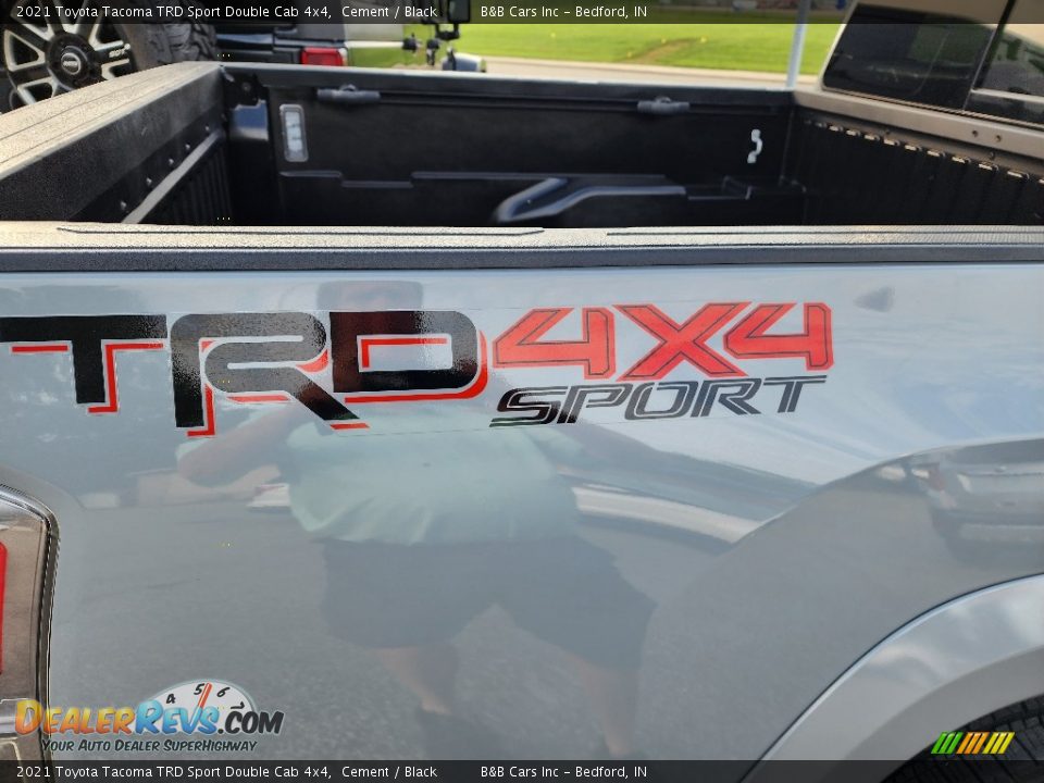 2021 Toyota Tacoma TRD Sport Double Cab 4x4 Cement / Black Photo #26