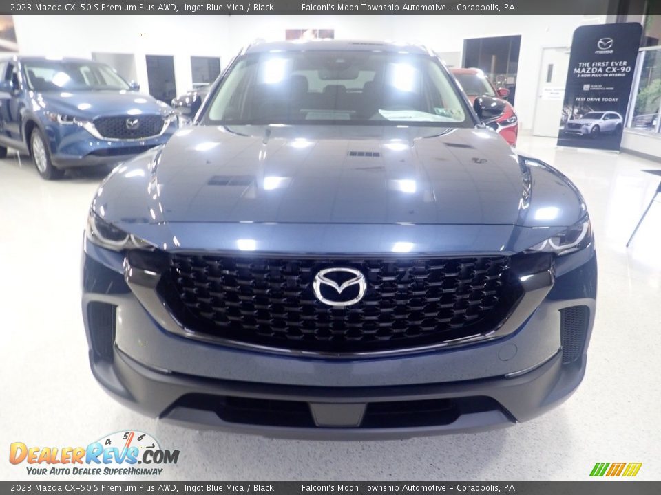 2023 Mazda CX-50 S Premium Plus AWD Ingot Blue Mica / Black Photo #7