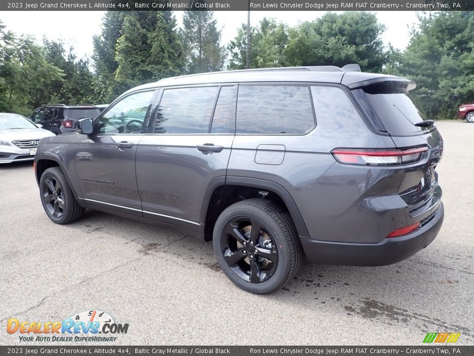 2023 Jeep Grand Cherokee L Altitude 4x4 Baltic Gray Metallic / Global Black Photo #3