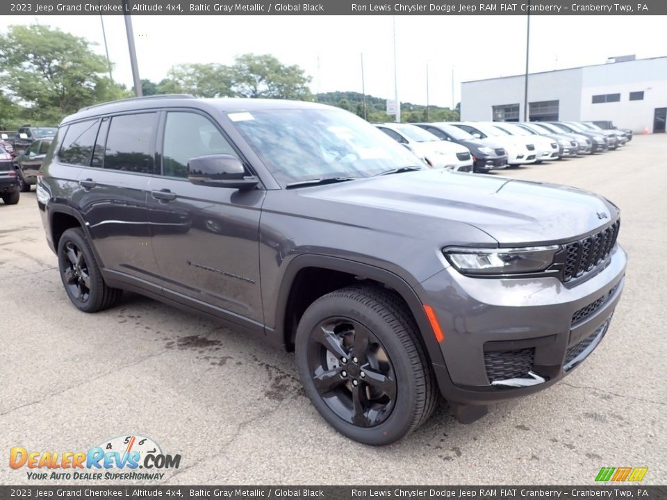 2023 Jeep Grand Cherokee L Altitude 4x4 Baltic Gray Metallic / Global Black Photo #7