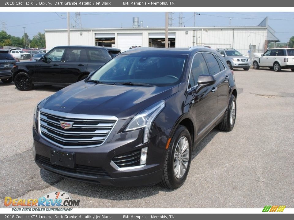 2018 Cadillac XT5 Luxury Dark Granite Metallic / Jet Black Photo #1