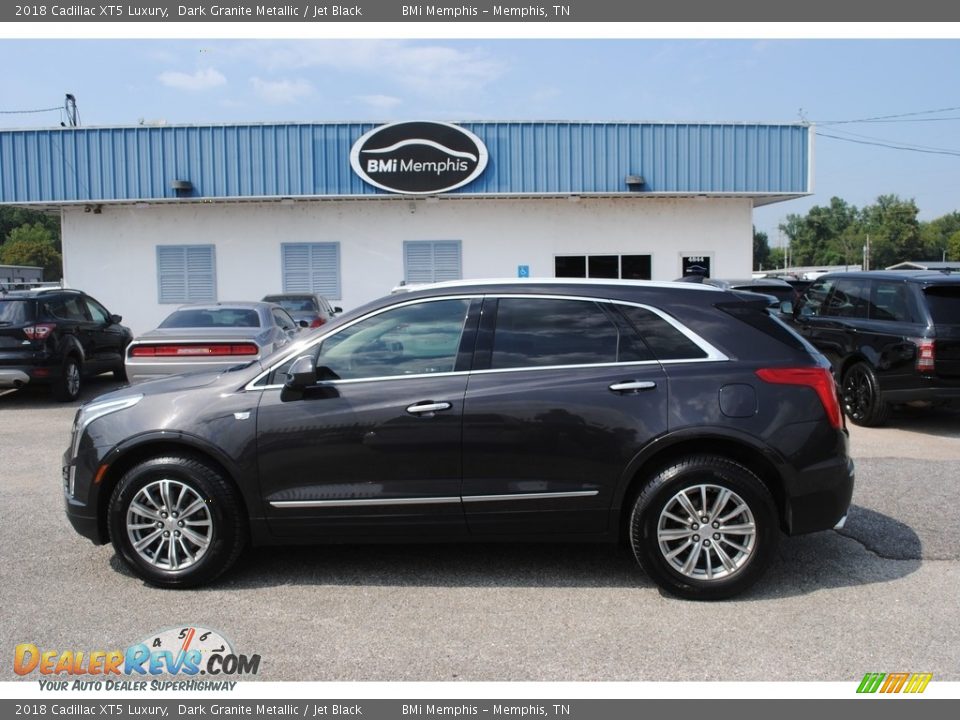 2018 Cadillac XT5 Luxury Dark Granite Metallic / Jet Black Photo #2