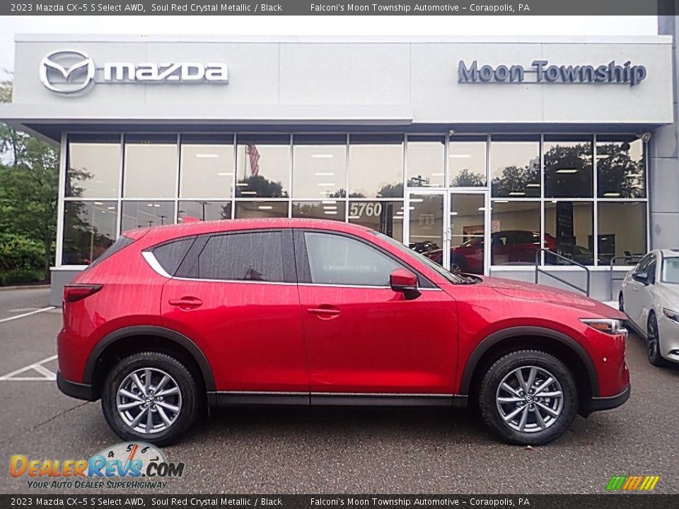 2023 Mazda CX-5 S Select AWD Soul Red Crystal Metallic / Black Photo #1