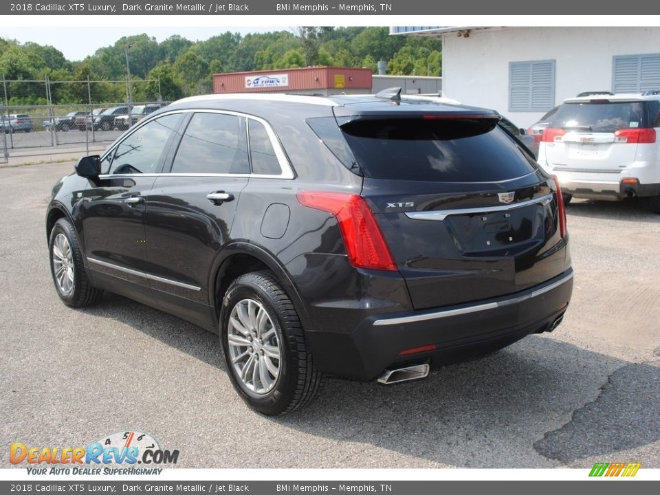 2018 Cadillac XT5 Luxury Dark Granite Metallic / Jet Black Photo #3