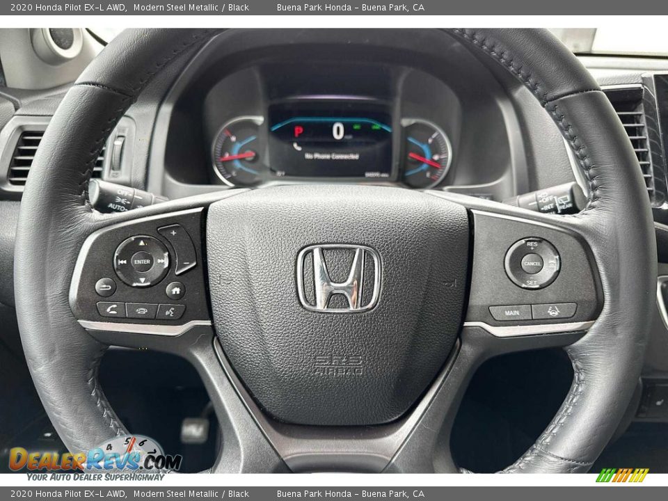 2020 Honda Pilot EX-L AWD Steering Wheel Photo #26