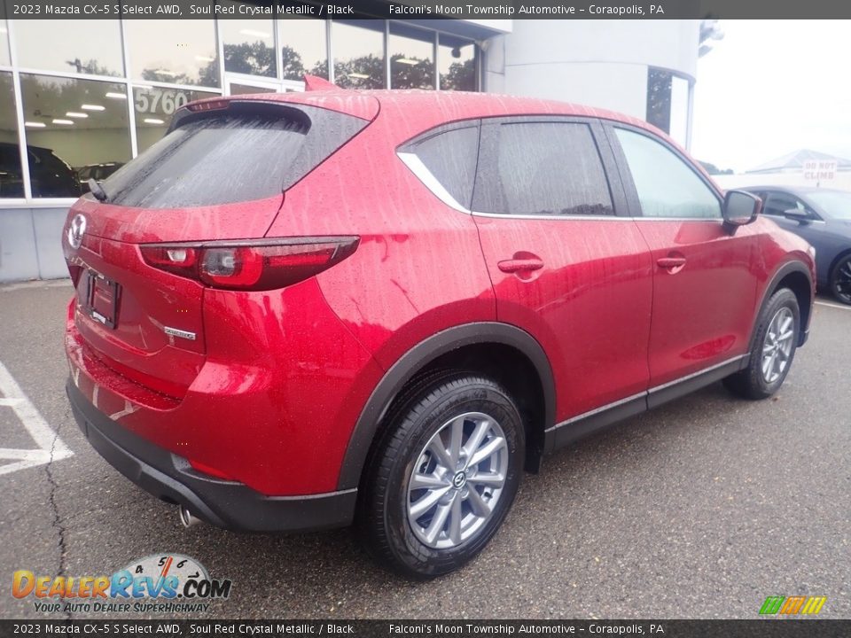 2023 Mazda CX-5 S Select AWD Soul Red Crystal Metallic / Black Photo #2