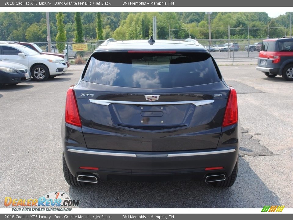 2018 Cadillac XT5 Luxury Dark Granite Metallic / Jet Black Photo #4