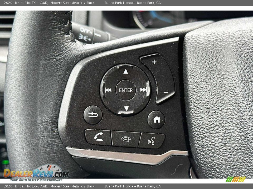 2020 Honda Pilot EX-L AWD Steering Wheel Photo #27