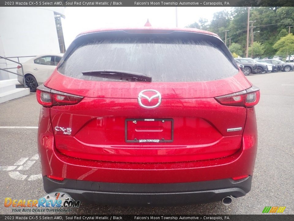 2023 Mazda CX-5 S Select AWD Soul Red Crystal Metallic / Black Photo #3