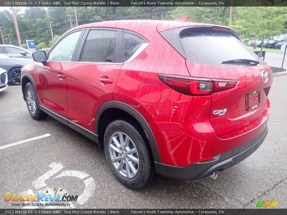 2023 Mazda CX-5 S Select AWD Soul Red Crystal Metallic / Black Photo #5