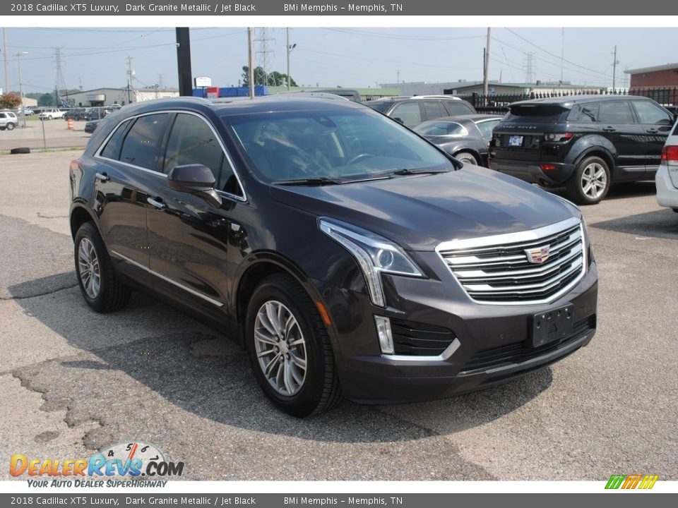 Dark Granite Metallic 2018 Cadillac XT5 Luxury Photo #7