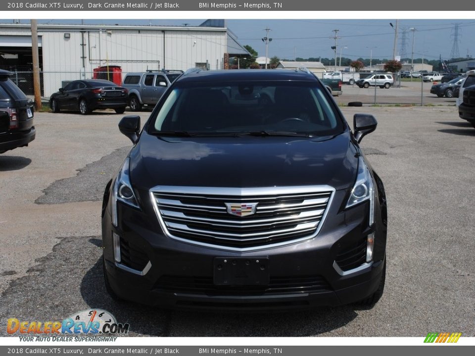 2018 Cadillac XT5 Luxury Dark Granite Metallic / Jet Black Photo #8