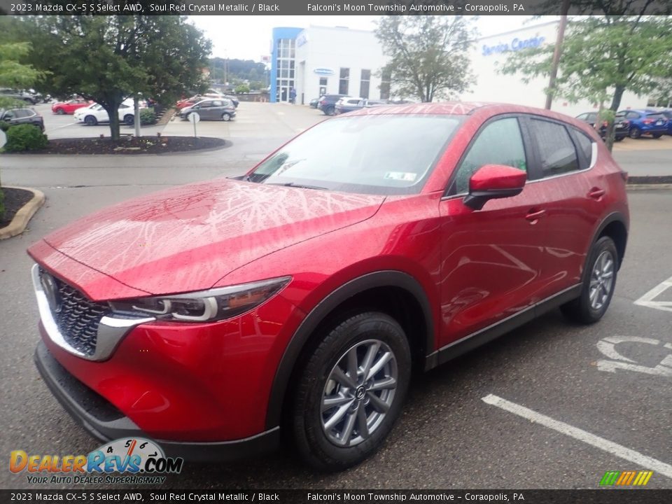 2023 Mazda CX-5 S Select AWD Soul Red Crystal Metallic / Black Photo #7