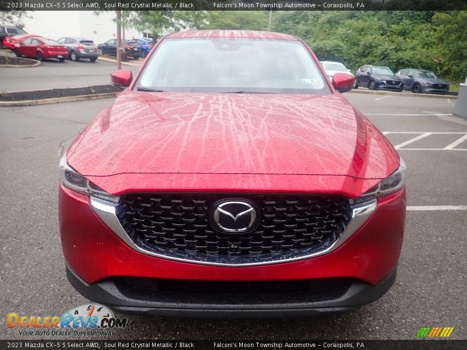 2023 Mazda CX-5 S Select AWD Soul Red Crystal Metallic / Black Photo #8