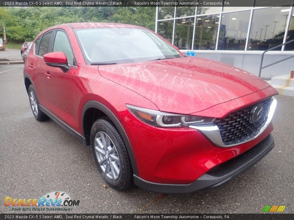 2023 Mazda CX-5 S Select AWD Soul Red Crystal Metallic / Black Photo #9