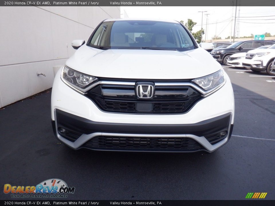 2020 Honda CR-V EX AWD Platinum White Pearl / Ivory Photo #3