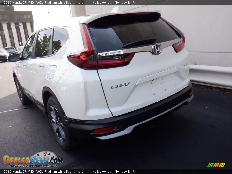 2020 Honda CR-V EX AWD Platinum White Pearl / Ivory Photo #8