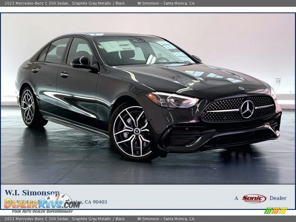 2023 Mercedes-Benz C 300 Sedan Graphite Gray Metallic / Black Photo #1