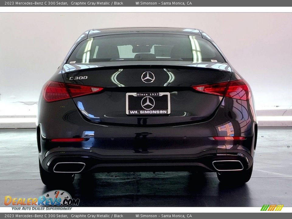 2023 Mercedes-Benz C 300 Sedan Graphite Gray Metallic / Black Photo #3