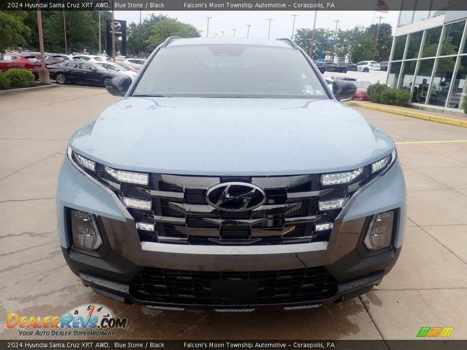 2024 Hyundai Santa Cruz XRT AWD Blue Stone / Black Photo #8