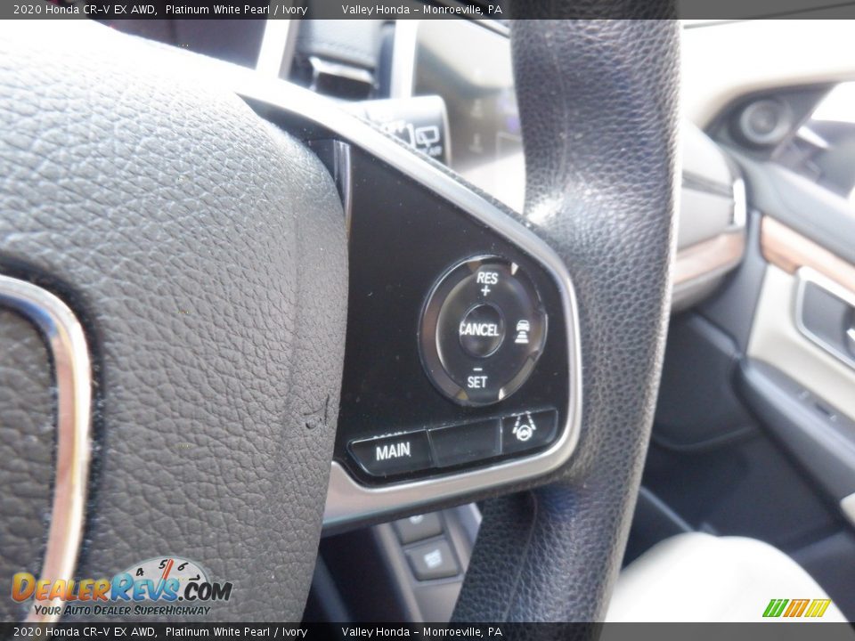 2020 Honda CR-V EX AWD Platinum White Pearl / Ivory Photo #23