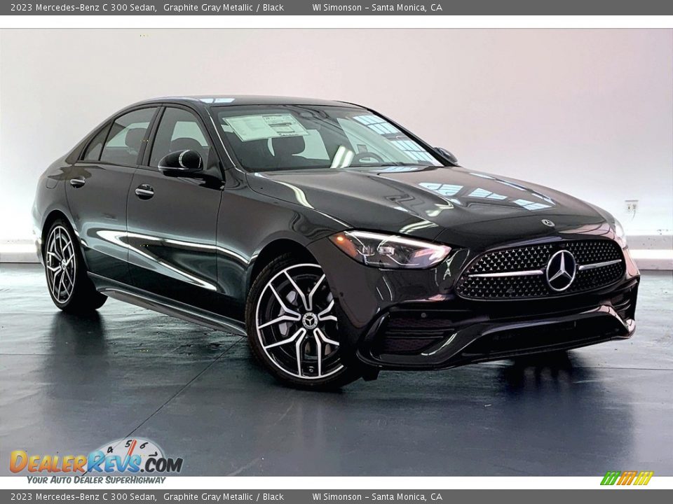 2023 Mercedes-Benz C 300 Sedan Graphite Gray Metallic / Black Photo #11