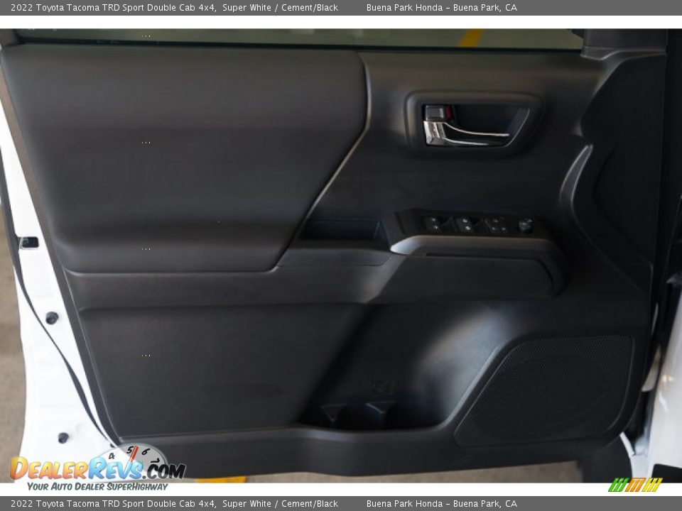 2022 Toyota Tacoma TRD Sport Double Cab 4x4 Super White / Cement/Black Photo #28