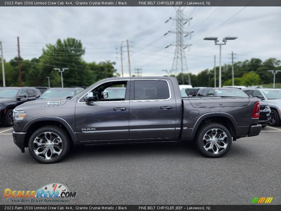 Granite Crystal Metallic 2023 Ram 1500 Limited Crew Cab 4x4 Photo #3