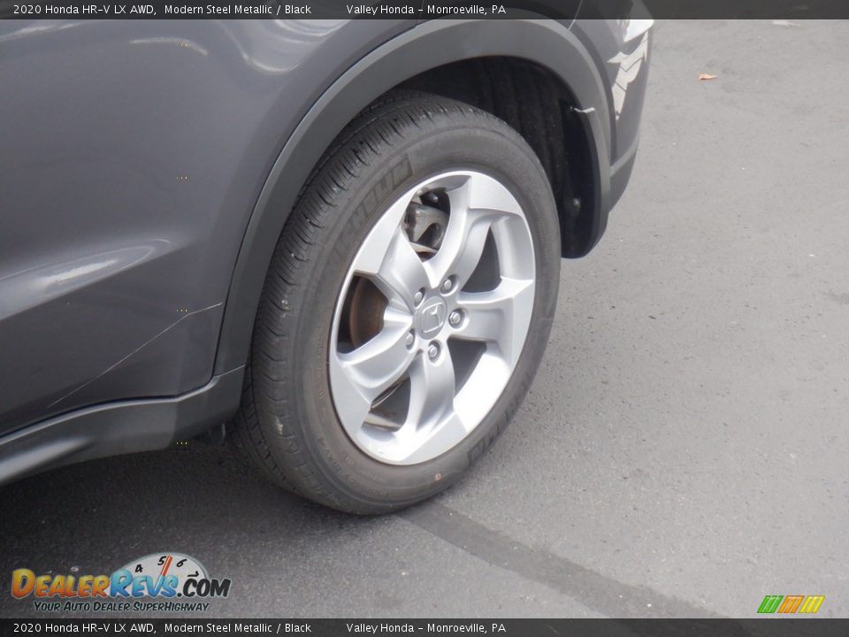 2020 Honda HR-V LX AWD Modern Steel Metallic / Black Photo #2