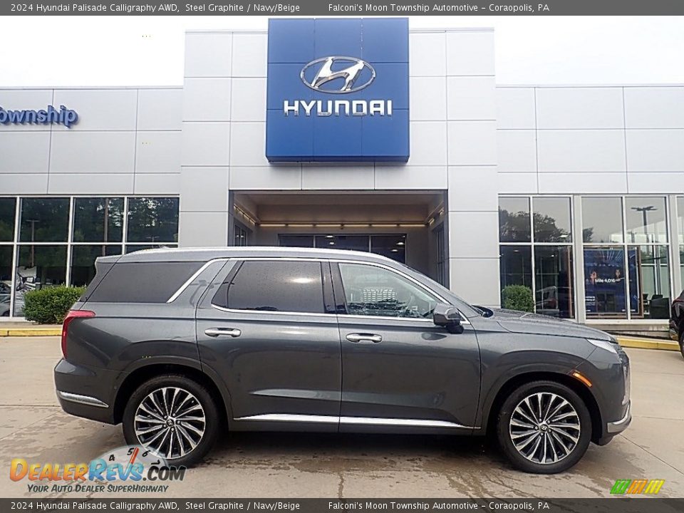 Steel Graphite 2024 Hyundai Palisade Calligraphy AWD Photo #1