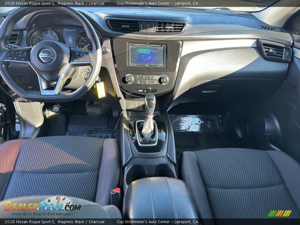 Charcoal Interior - 2018 Nissan Rogue Sport S Photo #12