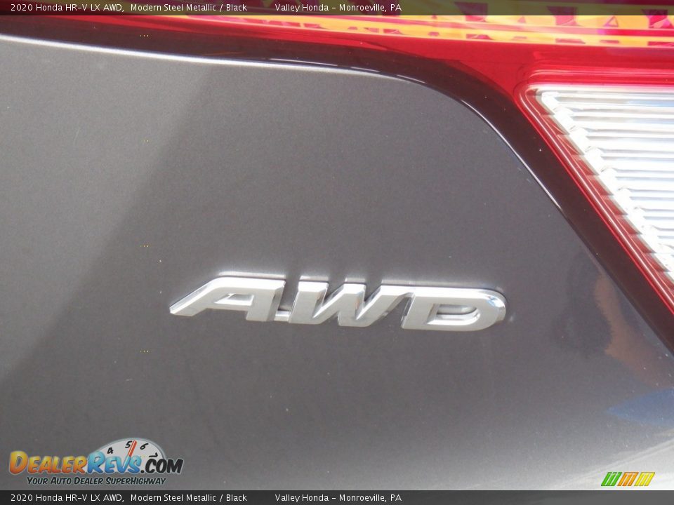 2020 Honda HR-V LX AWD Modern Steel Metallic / Black Photo #6